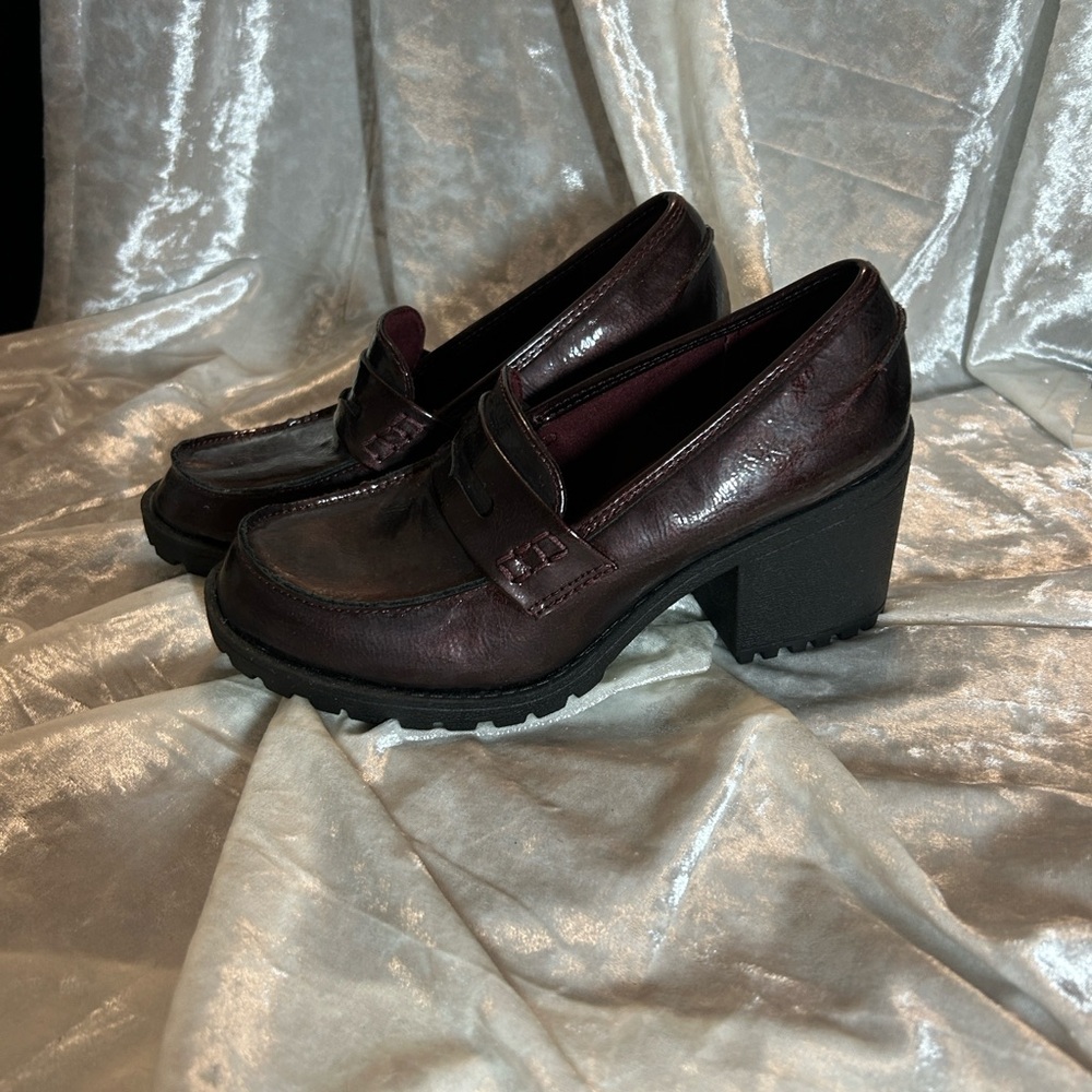 NWOB SUN + STONE PLATFORM LOAFERS. 6.5 - Picture 8 of 9